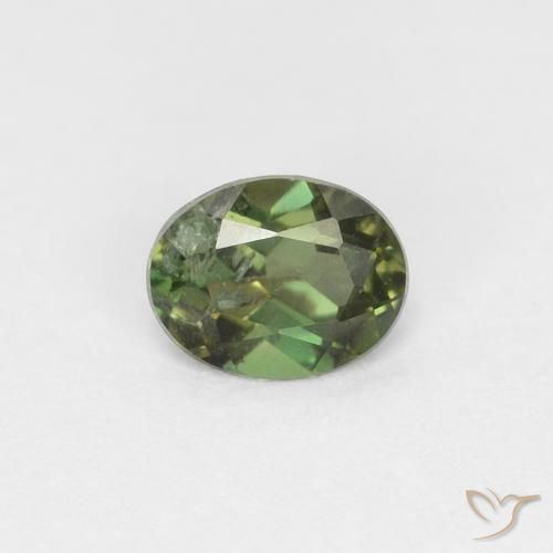 0.28ct طبيعي أخضر الغابات كورنيروبين, بيضوي, VS-SI
