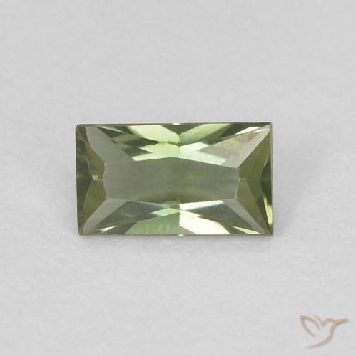 0.20ct طبيعي أخضر الغابة دافئ كورنيروبين, باجيت, VVS