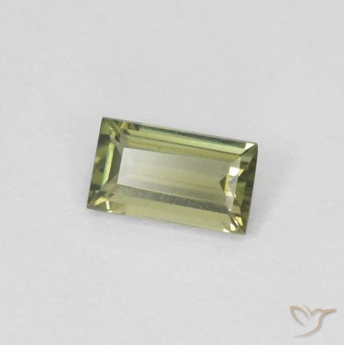 كورنيروبين Medium Dark-Green طبيعي، باجيت، 0.25 قيراط، VVS