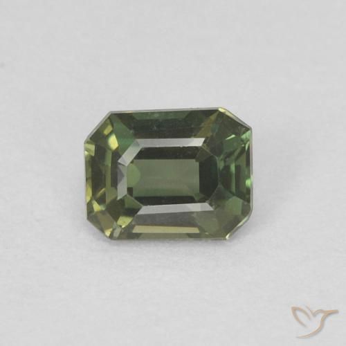 0.25ct طبيعي Medium Dark-Green كورنيروبين, قص الزمرد, VVS