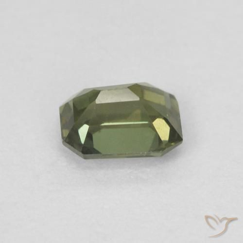 كورنيروبين Medium Dark-Green طبيعي، ثمانى / قصة زمرد، 0.25 قيراط، VVS
