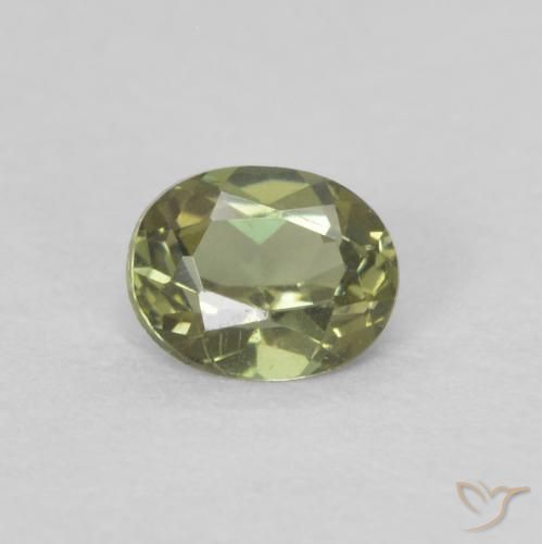 0.25ct طبيعي أخضر الغابة دافئ كورنيروبين, بيضوي, VVS-VS