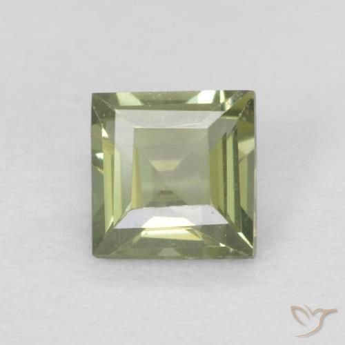 0.15ct طبيعي أخضر الغابة دافئ كورنيروبين, مربع, VVS