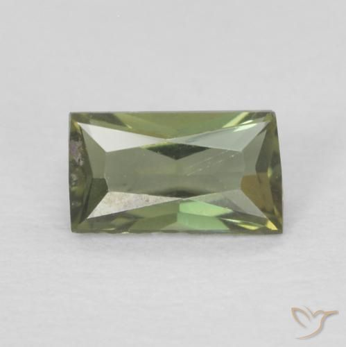 كورنيروبين Medium Dark-Green طبيعي، باجيت، 0.25 قيراط، VVS