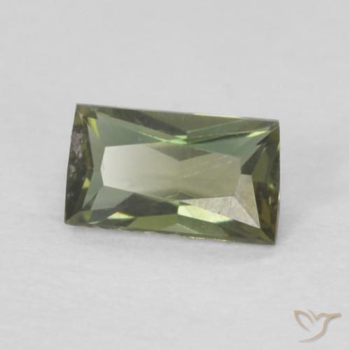 كورنيروبين Medium Dark-Green طبيعي، باجيت، 0.25 قيراط، VVS