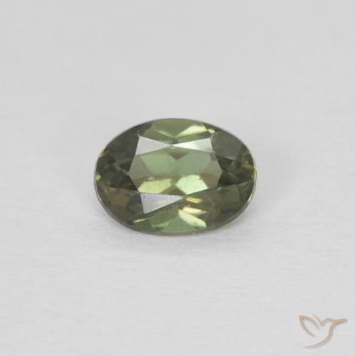 0.23ct طبيعي أخضر الغابات كورنيروبين, بيضوي, VVS-VS