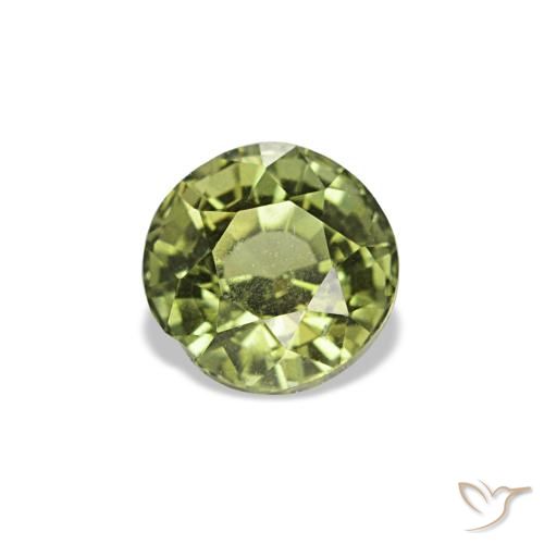 0.54ct أخضر كورنيروبين, مستدير, VS-SI