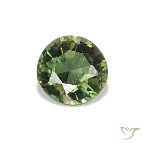 0.42ct أخضر كورنيروبين, مستدير, VVS-VS