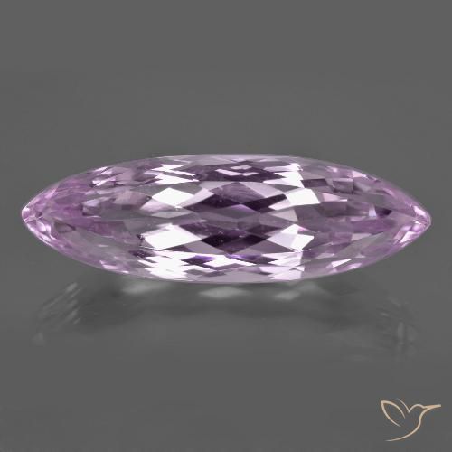 24.38ct طبيعي بنفسجى وردى فاتح جدا كونزيت, ماركيز, VVS-VS