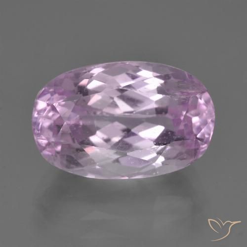 7.88ct طبيعي أرجوانى بنفسجى وردى كونزيت, بيضوي, VS-SI