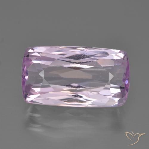 6.61ct طبيعي بنفسجى فاتح كونزيت, وسادة, قليلا جدا