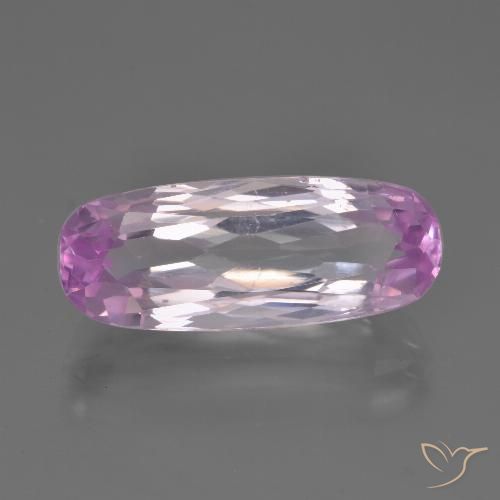 6.88ct طبيعي أرجوانى فاتح كونزيت, بيضوي, قليلا جدا