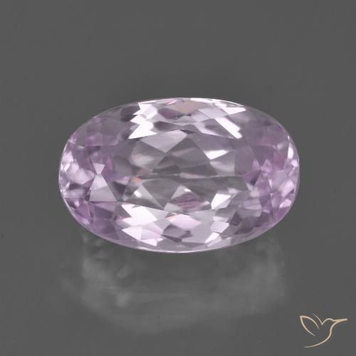 7.01ct طبيعي أرجوانى وردى فاتح جدا كونزيت, بيضوي, VVS-VS