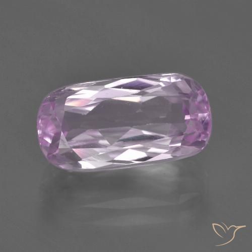 6.52ct طبيعي أرجوانى فاتح جدا كونزيت, بيضوي, VVS-VS