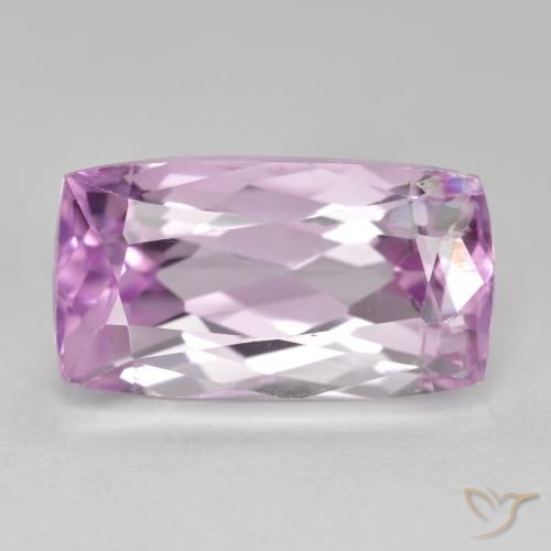 10.49ct طبيعي أرجوانى فاتح جدا كونزيت, وسادة, قليلا جدا