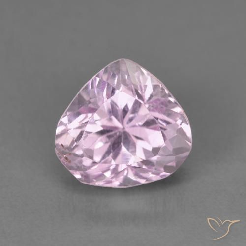 2.17ct طبيعي وردى متوسط كونزيت, شكل الكمثرى, قليلا جدا
