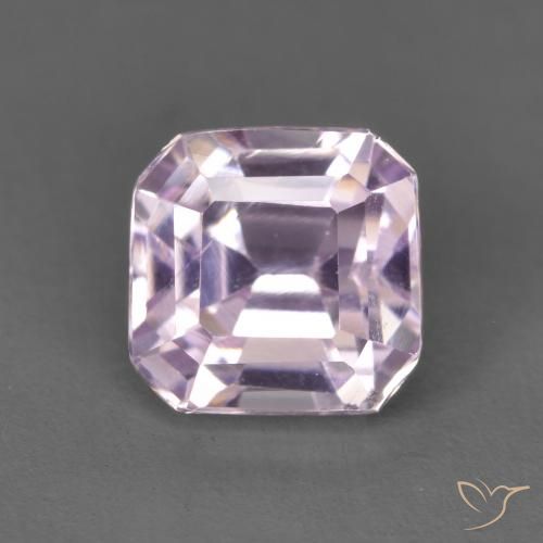 1.83ct طبيعي ليلك فاتح كونزيت, قص الزمرد, VVS