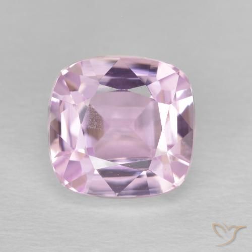 3.39ct طبيعي ليلك فاتح كونزيت, وسادة, VVS-VS