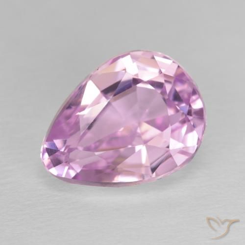 7.36ct طبيعي ليلك كونزيت, شكل الكمثرى, VVS