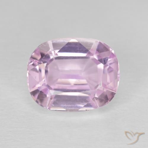 5.32ct طبيعي وردى أرجوانى فاتح كونزيت, بيضوي, قليلا جدا