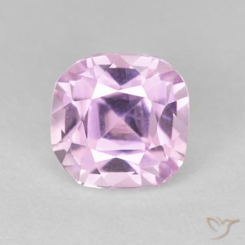 3.46ct طبيعي أرجوانى بنفسجى وردى كونزيت, وسادة, قليلا جدا