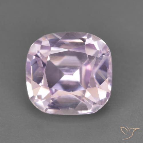 3.45ct طبيعي وردي فاتح كونزيت, وسادة, VVS