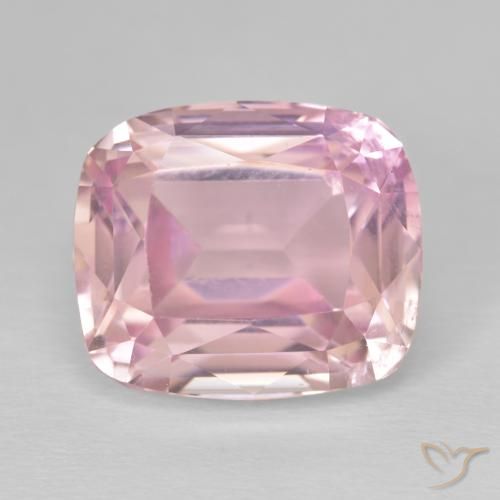 13.16ct طبيعي وردي فاتح كونزيت, وسادة, قليلا جدا