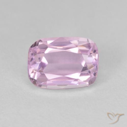 4.19ct طبيعي أرجوانى متوسط كونزيت, وسادة, قليلا جدا