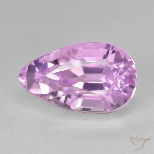 13.66ct طبيعي ليلك كونزيت, شكل الكمثرى, VVS-VS