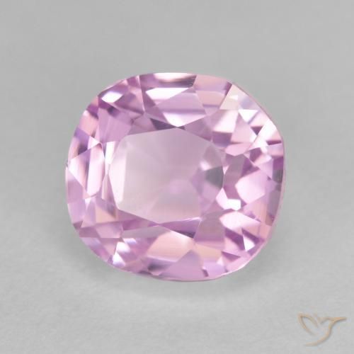 4.05ct طبيعي درجة لون الوردى الكرزى كونزيت, وسادة, VVS-VS