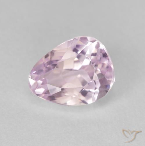 2.32ct طبيعي درجة لون الوردى الكرزى كونزيت, شكل الكمثرى, VVS-VS