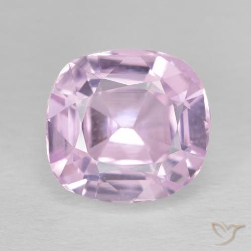 4.69ct طبيعي وردى فاتح جدا كونزيت, وسادة, VVS