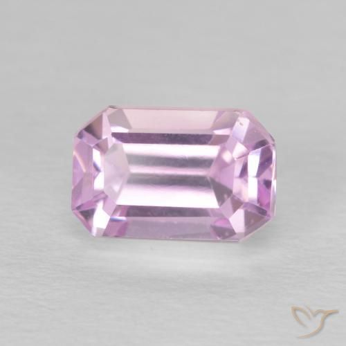 2.04ct طبيعي ليلك كونزيت, قص الزمرد, قليلا جدا