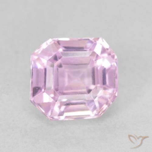 1.70ct طبيعي وردى كرزى كونزيت, قص الزمرد, VVS-VS