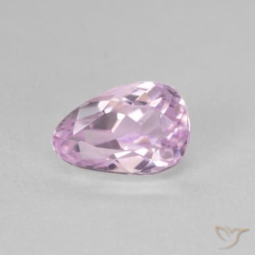 2.13ct طبيعي درجة لون الوردى الكرزى كونزيت, شكل الكمثرى, VVS-VS