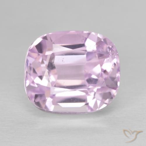 6.91ct طبيعي درجة لون الوردى الكرزى كونزيت, وسادة, قليلا جدا