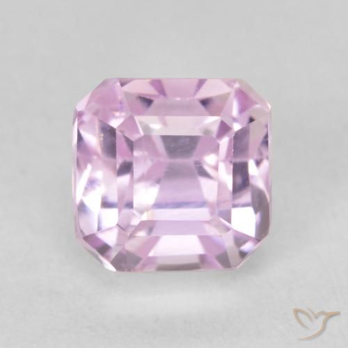 1.83ct طبيعي Medium Light-Pink كونزيت, قص الزمرد, VVS
