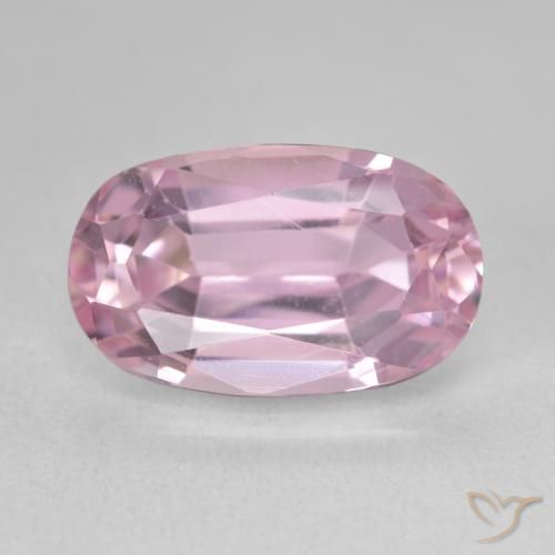 10.04ct طبيعي وردي فاتح كونزيت, بيضوي, VVS-VS