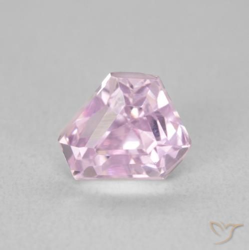 1.59ct طبيعي أرجوانى متوسط كونزيت, فانسى, VVS-VS