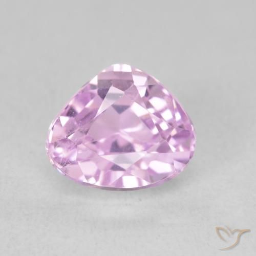2.40ct طبيعي أرجوانى متوسط كونزيت, شكل الكمثرى, VVS-VS