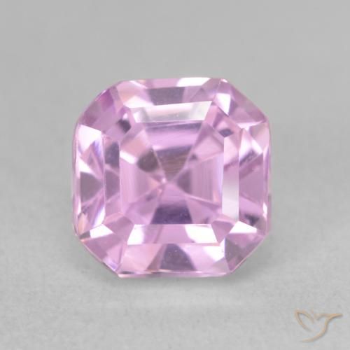 2.91ct طبيعي أرجوانى بنفسجى وردى كونزيت, قص الزمرد, VVS-VS