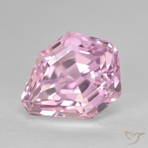14.82ct طبيعي وردي فاتح كونزيت, فانسى, قليلا جدا