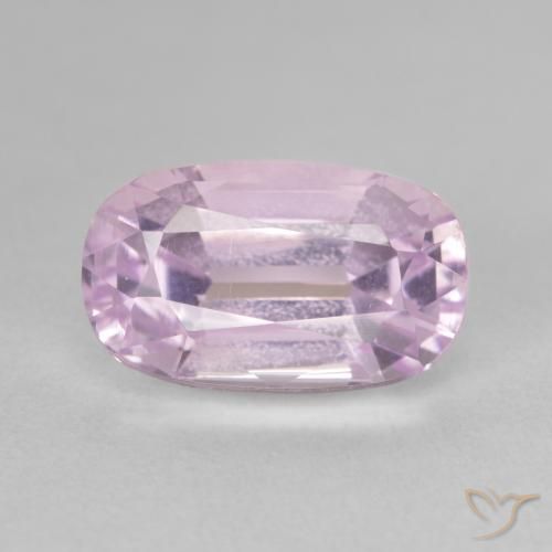 7.29ct طبيعي وردى العلكة كونزيت, بيضوي, قليلا جدا