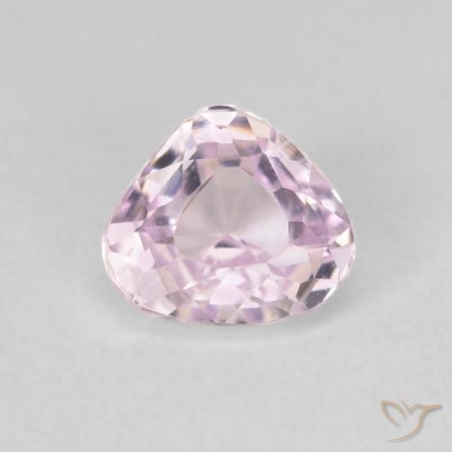 1.76ct طبيعي وردى زهرى فاتح كونزيت, شكل الكمثرى, VVS