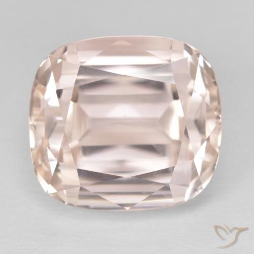 19.63ct طبيعي وردي فاتح كونزيت, وسادة, VVS-VS
