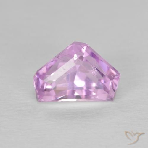 2.74ct طبيعي وردى أرجوانى ملكى فاتح جدا كونزيت, فانسى, قليلا جدا