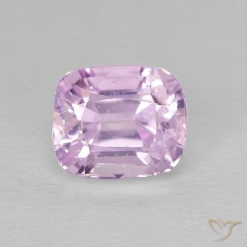 4.80ct طبيعي وردى أرجوانى ملكى فاتح كونزيت, وسادة, قليلا جدا