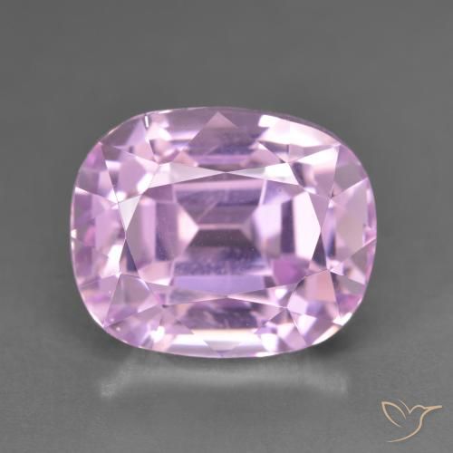 13.31ct طبيعي وردى أرجوانى كونزيت, وسادة, VVS-VS