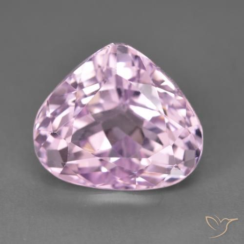 9.37ct طبيعي درجة لون الوردى الكرزى كونزيت, شكل الكمثرى, VVS-VS