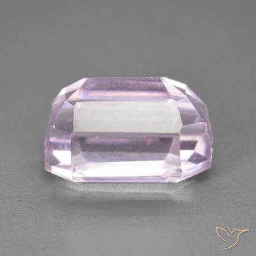 كونزيت Medium Light-Pink طبيعي، ثمانى / قصة زمرد، 7.61 قيراط، VVS